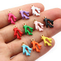 16x10x5mm Gold Zinc Alloy Charm Pendant for DIY Necklace Bracelet Jewelry Making view 4