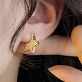 Creative Star Ear Cuff Earrings For Women, Sweet Cool Niche Chic Fashion Jewelry view 3