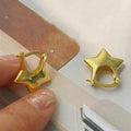Creative Star Ear Cuff Earrings For Women, Sweet Cool Niche Chic Fashion Jewelry view 1