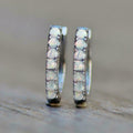 Imitation Australian Opal Earrings For Women, Niche Chic Fashion Statement Jewelry view 1