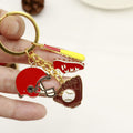 Zinc Alloy Baseball Sneaker Glove Keychain For Sports Gift view 3