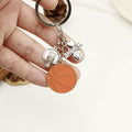 Metal Basketball Hoop Keychain Gift view 3