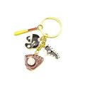 Zinc Alloy Enamel Baseball Sneaker Glove Keychain For Sports Gift view 5