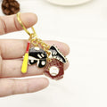 Zinc Alloy Enamel Baseball Sneaker Glove Keychain For Sports Gift view 3