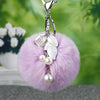 Violet Leaf-Pom