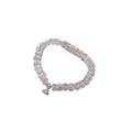 Sweet Style Artificial Crystal Beaded Bracelet With Lotus Pod Pendant For Women view 5