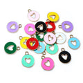 15x12mm 0.6g Gold Zinc Alloy Charm Pendant for DIY Necklace Bracelet Jewelry Making view 5