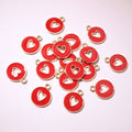 15x12mm 0.6g Gold Zinc Alloy Charm Pendant for DIY Necklace Bracelet Jewelry Making view 4
