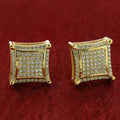 European Korean Geometric Stud Earrings For Women Minimalist Elegant Daily Office Jewelry view 2