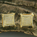 European Korean Geometric Stud Earrings For Women Minimalist Elegant Daily Office Jewelry view 1
