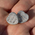 European Korean Lady Heart Stud Earrings, Sweet Daily Matching Style Fashion Jewelry view 2