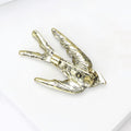 Alloy Pearl Swallow Brooch Pin For Versatile Apparel Decoration view 4