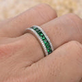 Women's Elegant Green Noble Style Ring, Evening Dress Banquet Fashion Light Luxury Jewelry Accessory view 3