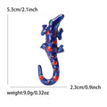 Alloy Enamel Crocodile Brooch Pin For Coats Suits And Apparel view 5