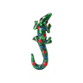 Alloy Enamel Crocodile Brooch Pin For Coats Suits And Apparel view 2