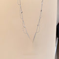French Elegant Faux Pearl Lace Pendant Necklace Geometric Round Choker For Women view 4