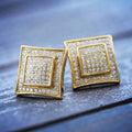 Minimalist Geometric Design Stud Earrings For Women, Elegant Business Daily Wear Jewelry view 1