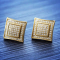 Minimalist Geometric Design Stud Earrings For Women, Elegant Business Daily Wear Jewelry view 2