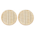 European American Style Ripple Geometric Round Acrylic Stud Earrings Minimalist Fashion Jewelry view 5