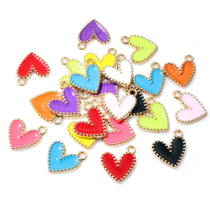 16x13mm 0.8g Gold Zinc Alloy Charm Pendant for DIY Necklace Bracelet Jewelry Making
