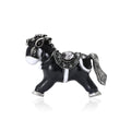 Alloy Enamel Pony Brooch For Creative Clothing Decoration view 2
