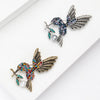 Antique Silver Blue