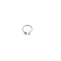 Light Luxury Faux Pearl Star Moon Flower Open Ring With Rhinestone Accents view 5