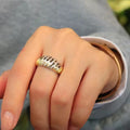 Glossy Palace Style Middle Eastern Luxury Ring For Women High End Elegant Fashion Jewelry view 3