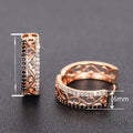 New Metal Hollow Stud Earrings For Women, French Chic Minimalist Daily Wear Ear Jewelry view 4