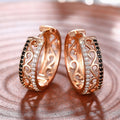 New Metal Hollow Stud Earrings For Women, French Chic Minimalist Daily Wear Ear Jewelry view 3