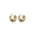 Acrylic Waterdrop Round Smooth Pendant Drop Earrings With Steel Pin For Women view 5