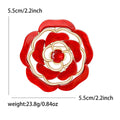 Acrylic Hollow Flower Brooch Pin For Elegant Coat Suit Decoration view 6