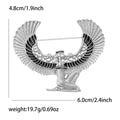 Alloy Angel Wing Egyptian Goddess Brooch Pin For Suits And Coats view 6