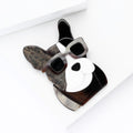 Acrylic Shar Pei Dog Brooch For Suit And Coat Decoration view 3
