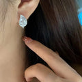 Direct Leaf Stud Earrings For Women, Delicate Pastoral Daily Jewelry Accessories view 3