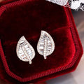 Direct Leaf Stud Earrings For Women, Delicate Pastoral Daily Jewelry Accessories view 1