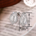 Direct Leaf Stud Earrings For Women, Delicate Pastoral Daily Jewelry Accessories view 4