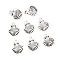 Alloy Imitation Shell Pendant Charm, 14x11mm 0.8g DIY Necklace Bracelet Jewelry Accessory view 5