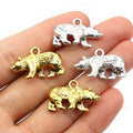 24x15x5mm Zinc Alloy Charm Pendant for DIY Necklace Bracelet Jewelry Making view 2