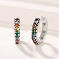 European American Sweet Cool Hexagon Geometric Ear Cuff For Women, Niche Fashion Jewelry Earrings view 2