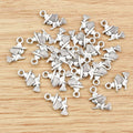 Alloy Witch Broom Pendant Charm For DIY Jewelry Accessories Necklace Bracelet 16x10mm 1g view 3