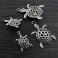 Alloy Turtle Large Pendant Charms For DIY Necklace Bracelet Jewelry Accessories view 3