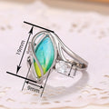 Light Luxury French Style Sticker Ring For Women, Geometric Design Fashion Jewelry view 4