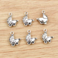 Alloy Baby Stroller Style Small Pendant Charm 17x14mm 2g DIY Necklace Bracelet Accessory view 3