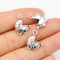 Alloy Baby Stroller Style Small Pendant Charm 17x14mm 2g DIY Necklace Bracelet Accessory view 1