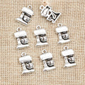 Alloy Coffee Machine Style Pendant Charm 16x10mm 1.2g DIY Necklace Bracelet Accessory view 4