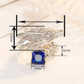Heavy Open Ring With Bold Oriental Dragon Shape And Sparkling Square Zircon Inlay Jewelry view 4
