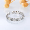 Trendy Adjustable Open Enamel Ring For Women, Niche Statement Finger Jewelry view 7