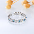 Trendy Adjustable Open Enamel Ring For Women, Niche Statement Finger Jewelry view 5