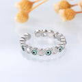 Trendy Adjustable Open Enamel Ring For Women, Niche Statement Finger Jewelry view 8
